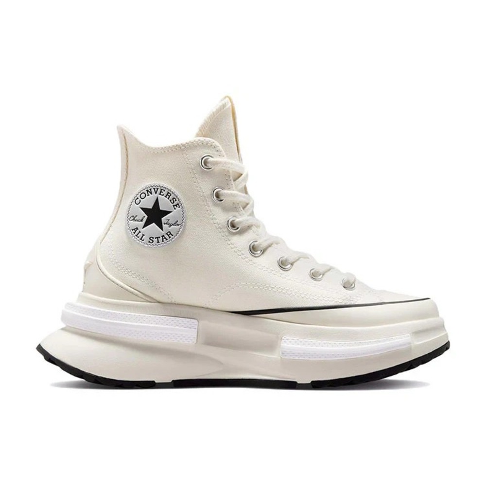 Converse Run Star Legacy CX High Womens Size 7 Egret/ White Shoes A00868C NEW